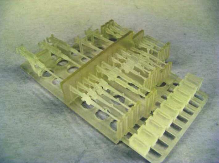 1:72 Weapons Collection (32 pcs.) 3d printed Complete weapons sprue straight from the 3D printer
