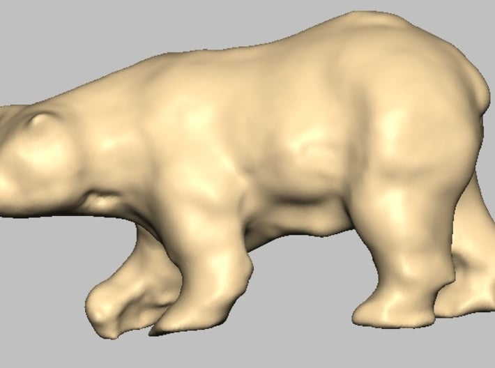 The Bear 3d printed 