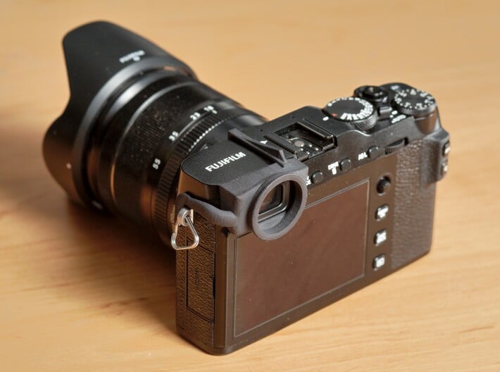 Eyecup adaper for Fuji X-E3 3d printed Adapter without eyecup