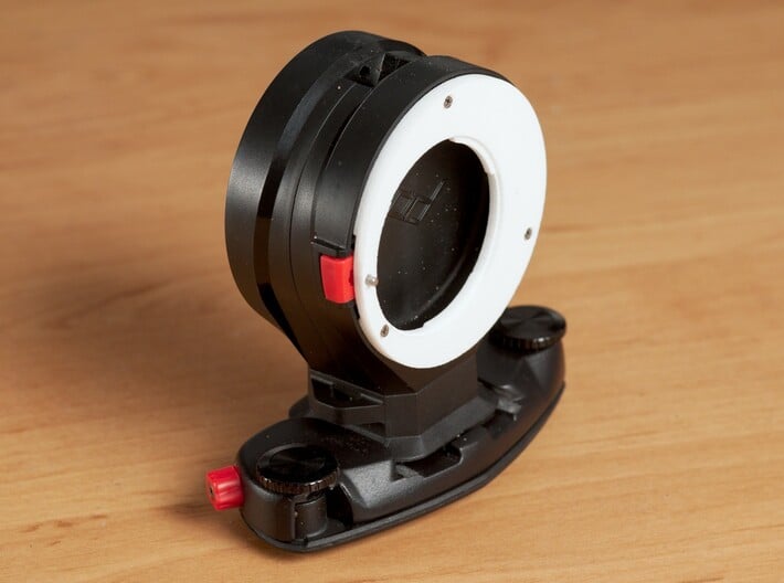 Mount for PD Capture Lens, Sony E to Fuji X 3d printed 