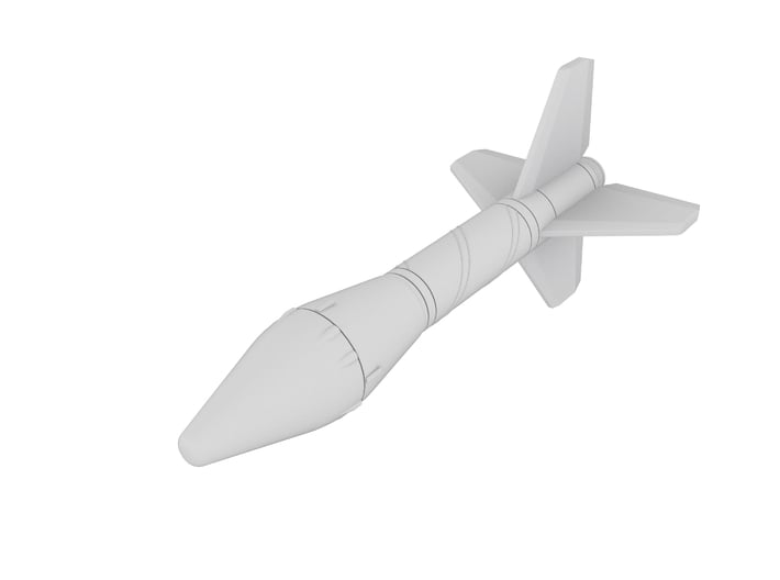 1:72 - Falstaff Missile 3d printed