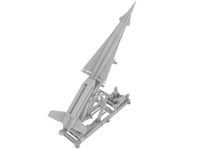 1:72 - Nike Hercules Launcher Raised 3d printed 