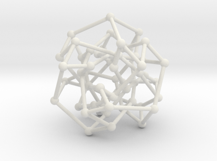 Cubic Klein graph 3d printed 