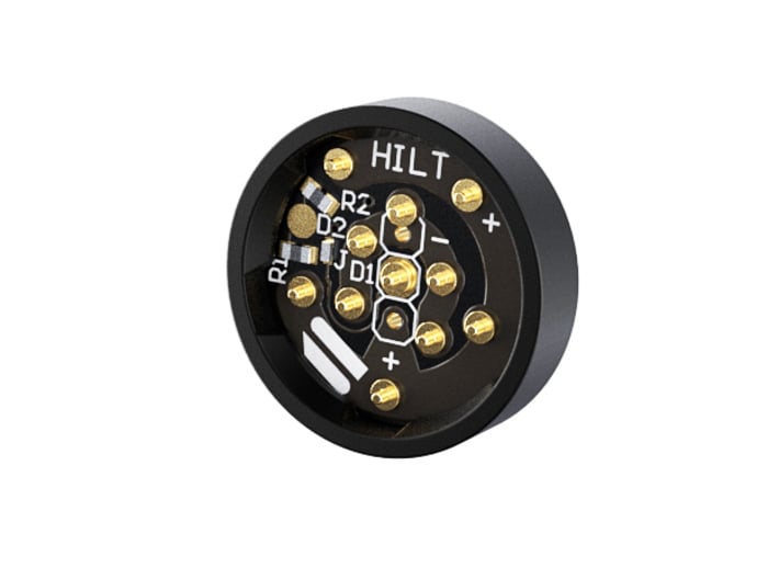 LP HILT NPXL Pogo Connector Holder 3d printed 