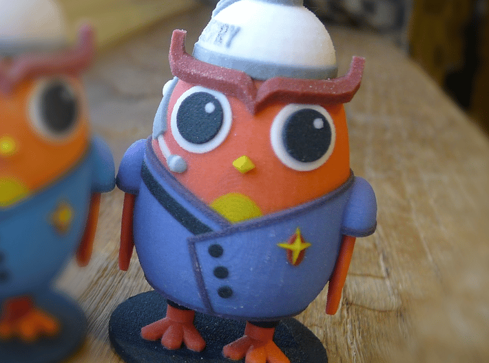 Jerry Owlkin 3d printed Photo of the 3 inch figurine of Jerry