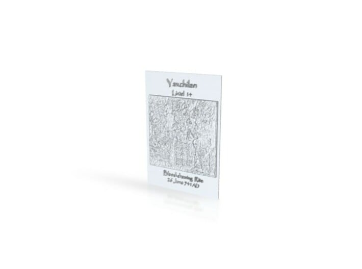 YAXCHILAN14 3d printed 