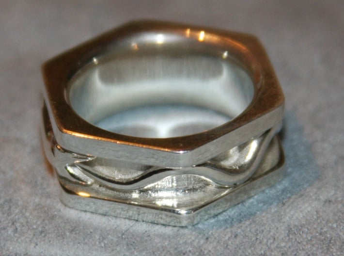 Kekule Ring 3d printed Kekule Ring