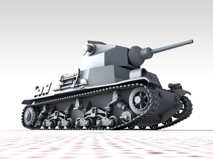 1/160 (N) French SARL 42 Medium Tank 3d printed 1/160 (N) French SARL 42 Medium Tank