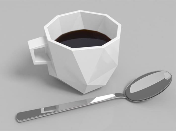 Poly Coffee 3d printed 