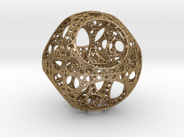 Apollonian Octahedron - Thick 3d printed 