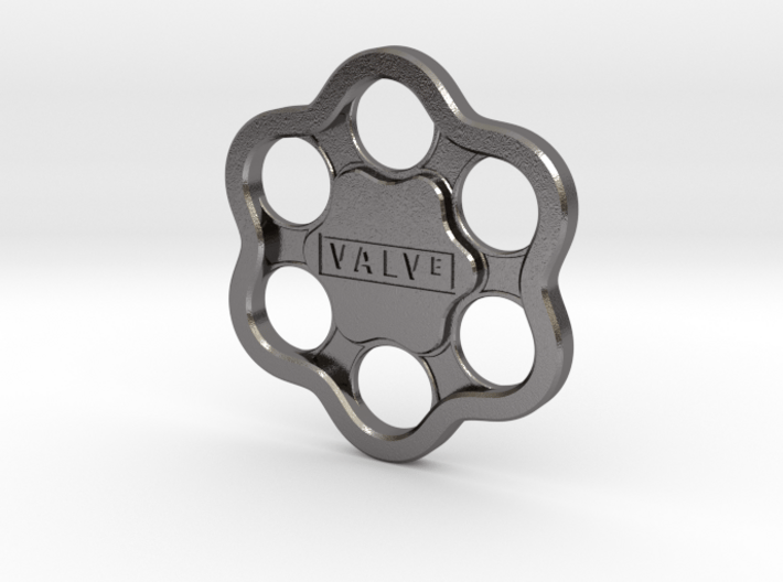 Valve Keychain 3d printed 
