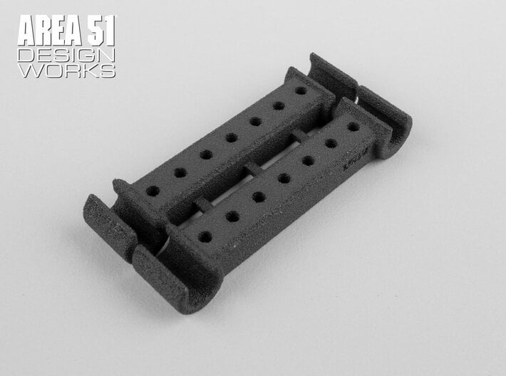 12th Scale Overland Rack Accessory Mount [2pcs] 3d printed 
