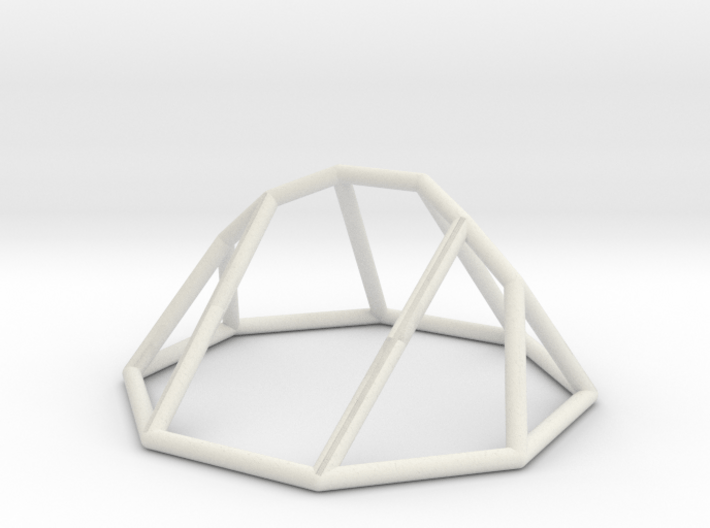Minimal &quot;irregular&quot; polyhedron 3d printed
