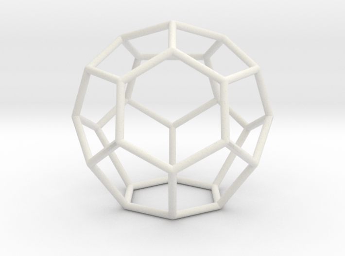 Fullerene with 16 faces, no. 1 3d printed 