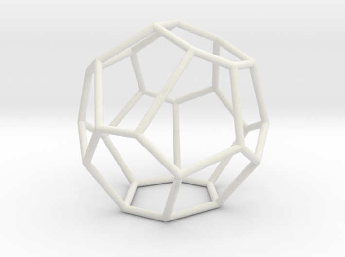 Fullerene with 16 faces, no. 2 3d printed