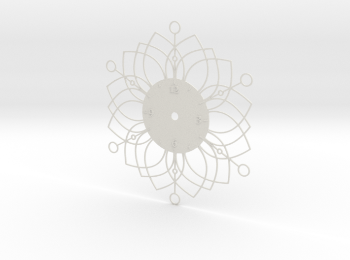 Sunburst Clock - Deanna 3d printed 