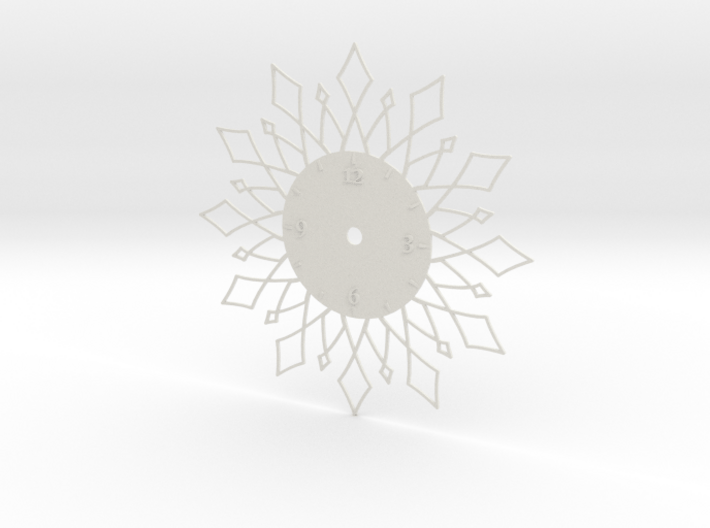 Sunburst Clock - Tasha 3d printed 