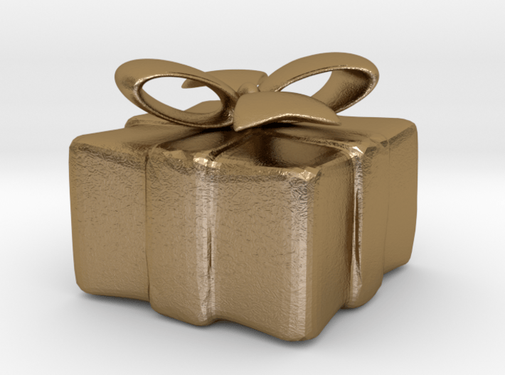 Gift Box Pendant 3d printed 