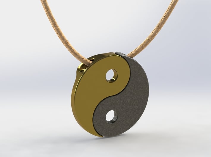 Ying yang pendant