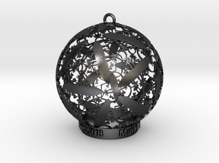 Unicorn Solstice Ornament 3d printed 