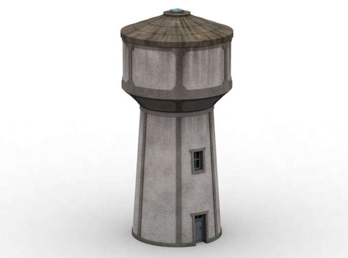 C-Nus02 - Water tower 3d printed 