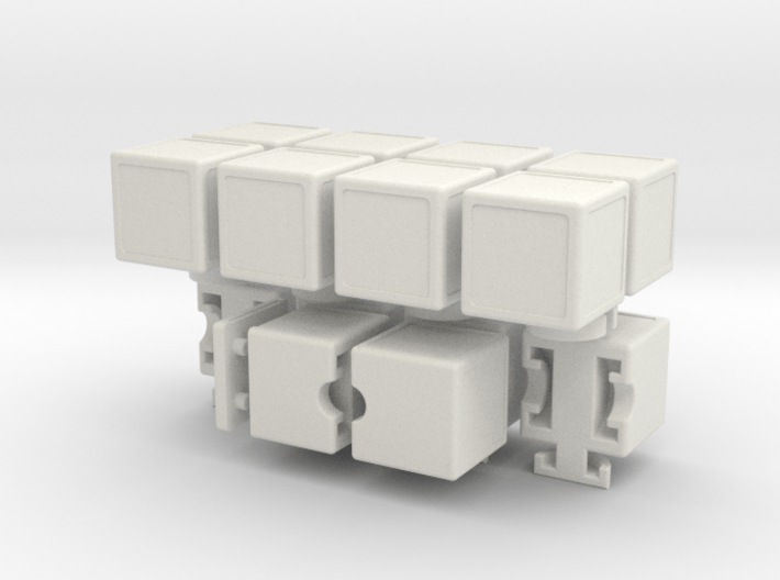 H-Cube 3d printed 