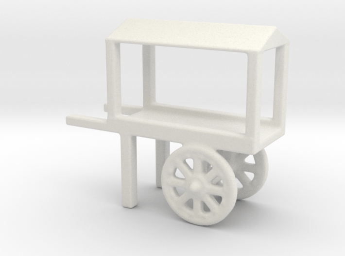 hand cart covered 2 3d printed