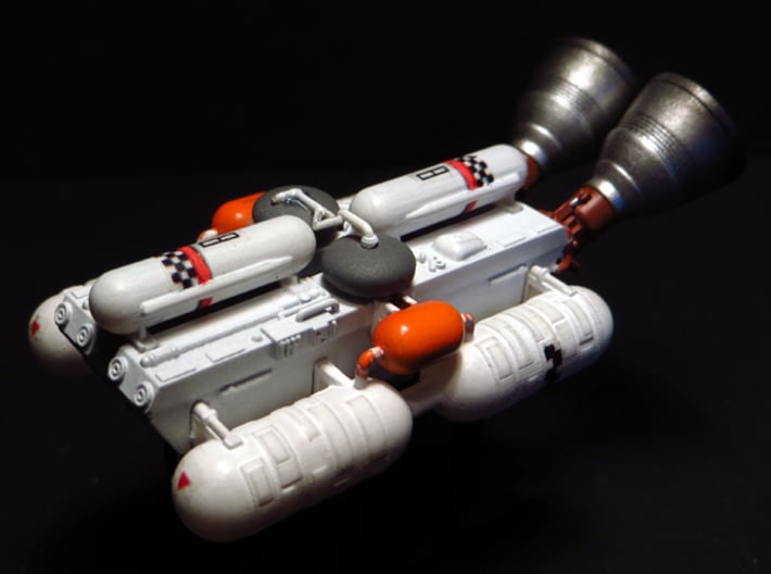 SPACE 2999 TRANSPORTER 1/144 SPINE BOOSTER 3d printed 