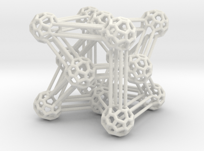 Heawood deluxe graph 3d printed
