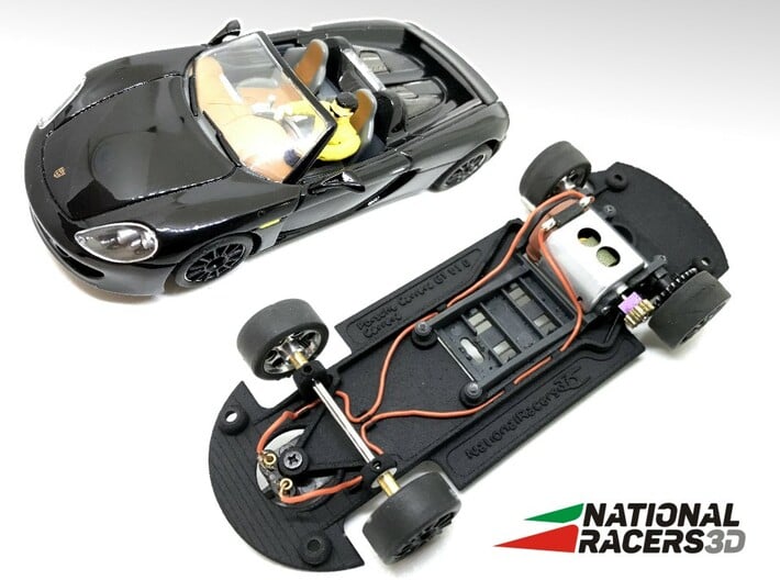 3D Chassis - Carrera Porsche Carrera GT (Combo) (JV45EKGSA) by  NationalRacers3D