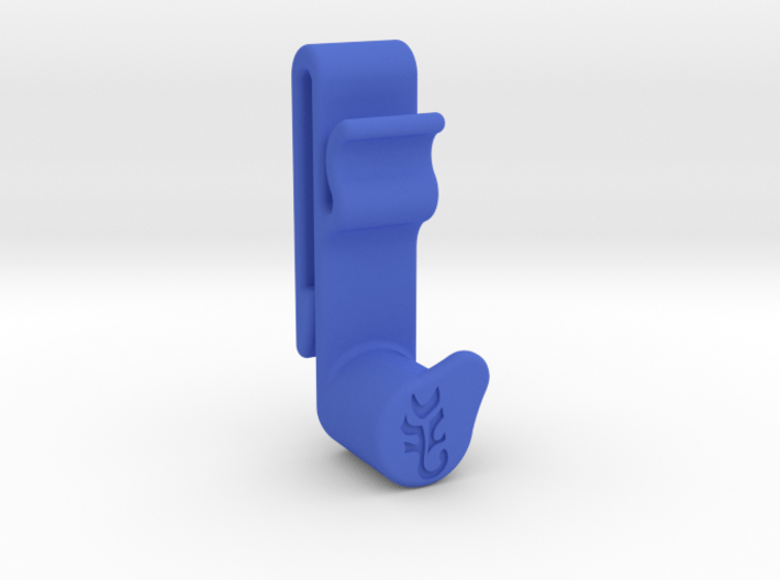 FlatCat Belt Clip for Right-Hand Slingshot Hold 3d printed 