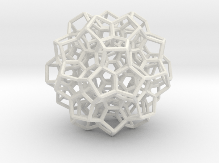 120-cell, equator layer 3d printed