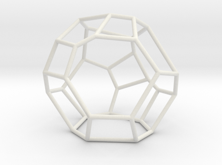 "Irregular" polyhedron no. 5 3d printed 