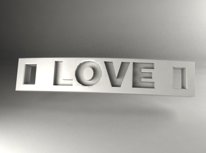 Love Bracelet 3d printed