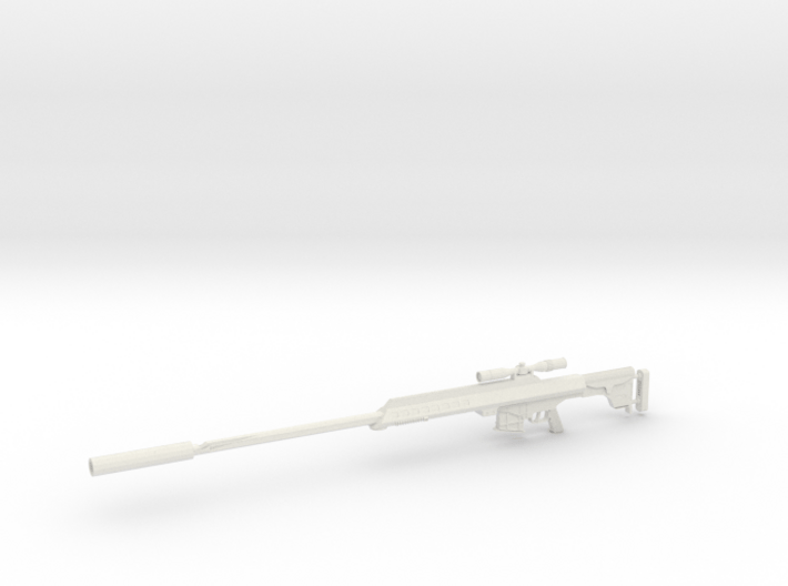 1:12 AS50 Sniper Rifle 3d printed
