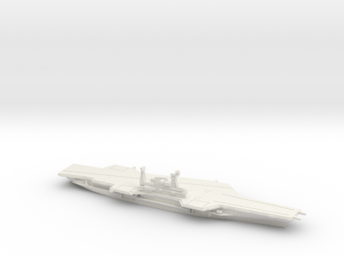 USS Midway (CV-41) (Final Layout), 1/2400 3d printed