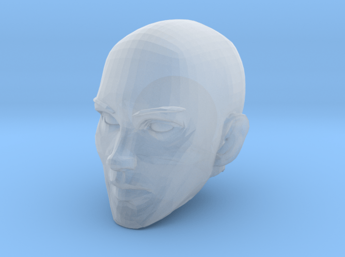 Female Head Bald 3d printed Recommended