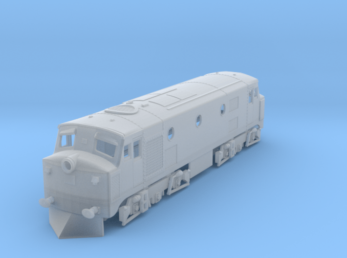 b-160fs-ceylon-m1-diesel-loco1 3d printed 