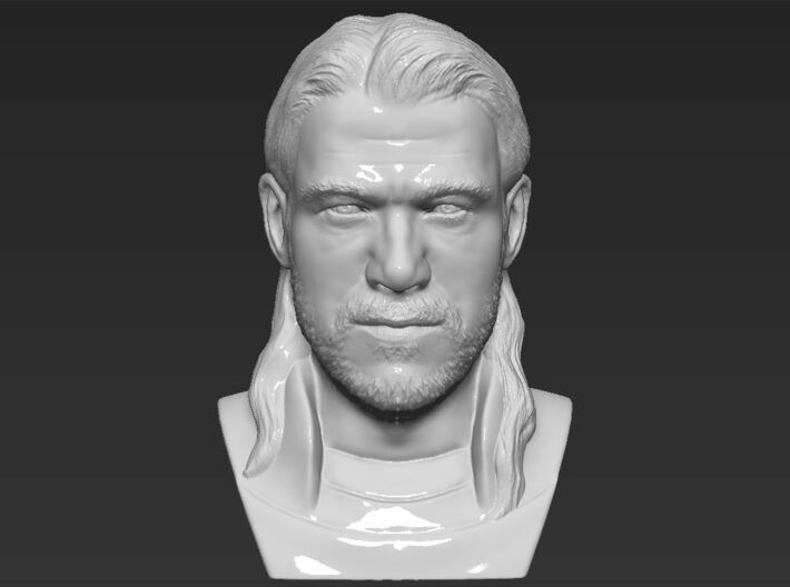 Thor bust 3d printed