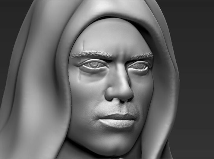 Anakin Skywalker bust from Star Wars 3d printed 
