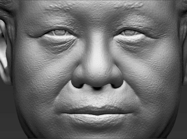 Xi Jinping bust 3d printed 