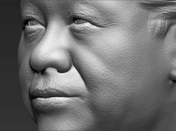 Xi Jinping bust 3d printed 