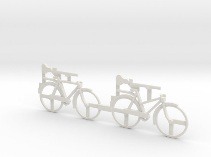 O Scale Bicycles 3d printed This is a render not a picture