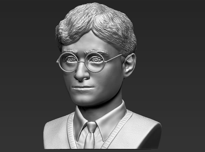 Harry Potter bust 3d printed 