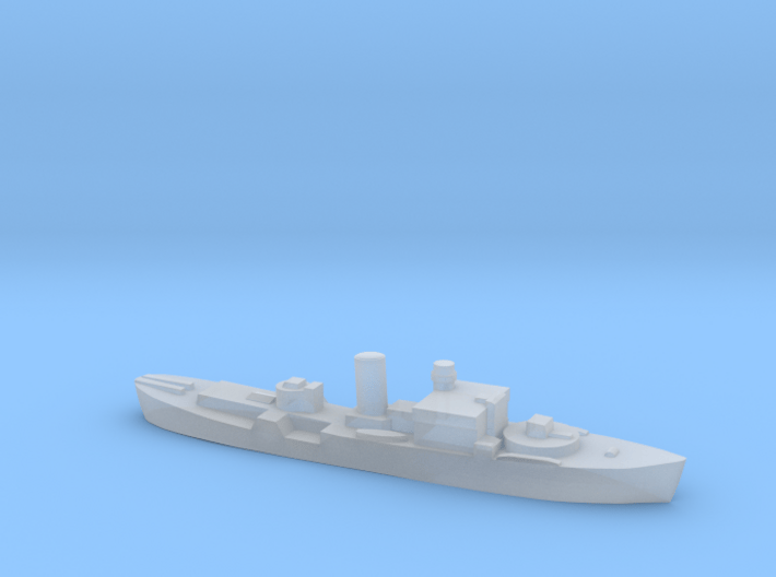 HMS Begonia corvette 1:2400 WW2 3d printed