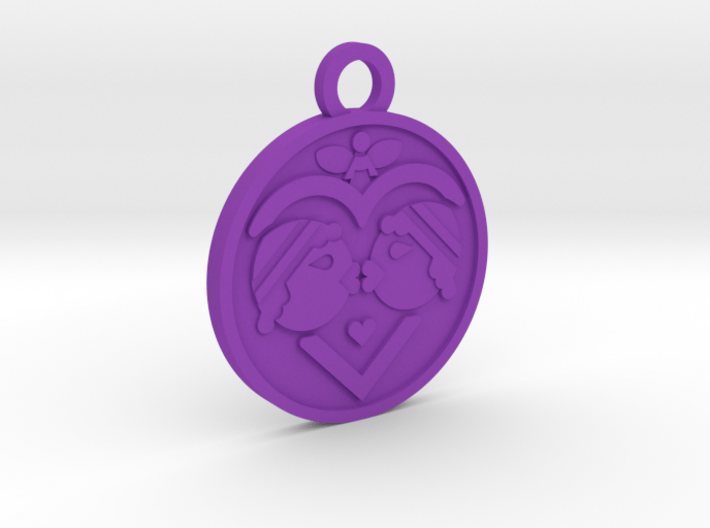 The Lovers 3d printed