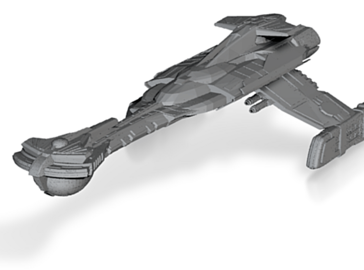 Klingon Wartar Class II  BattleDestoryer 3d printed 