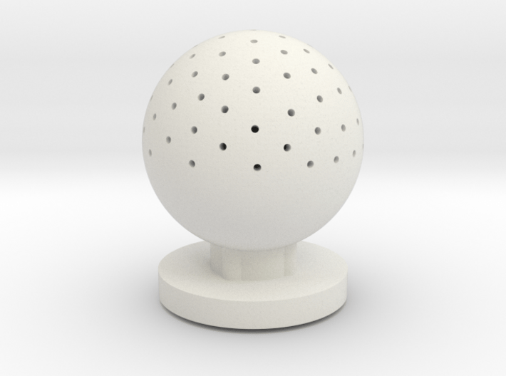 aquarium air bubbler sphere 3d printed 