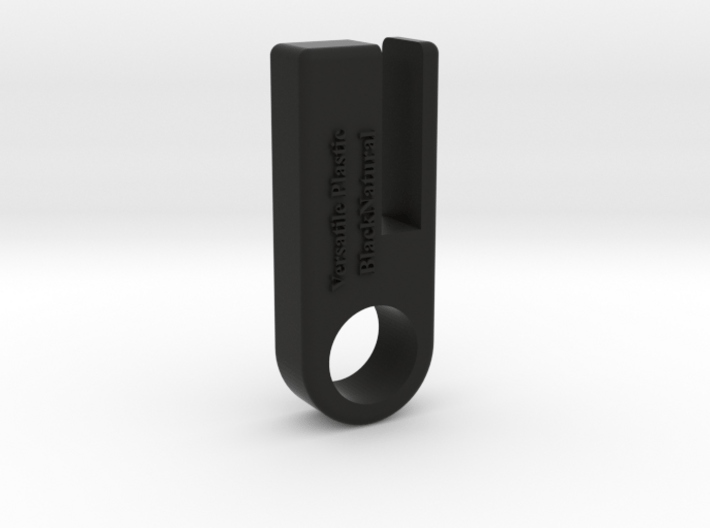 Versatile Plastic Black Natural Material Sample 3d printed 