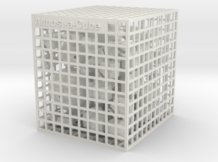 Almost-a-Cube 3d printed 